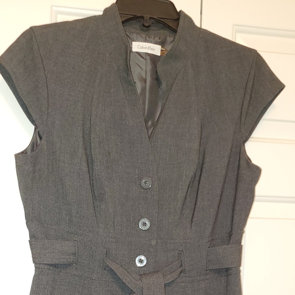 Grey Calvin Klein Dress